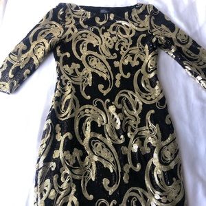 Topshop sequin dress